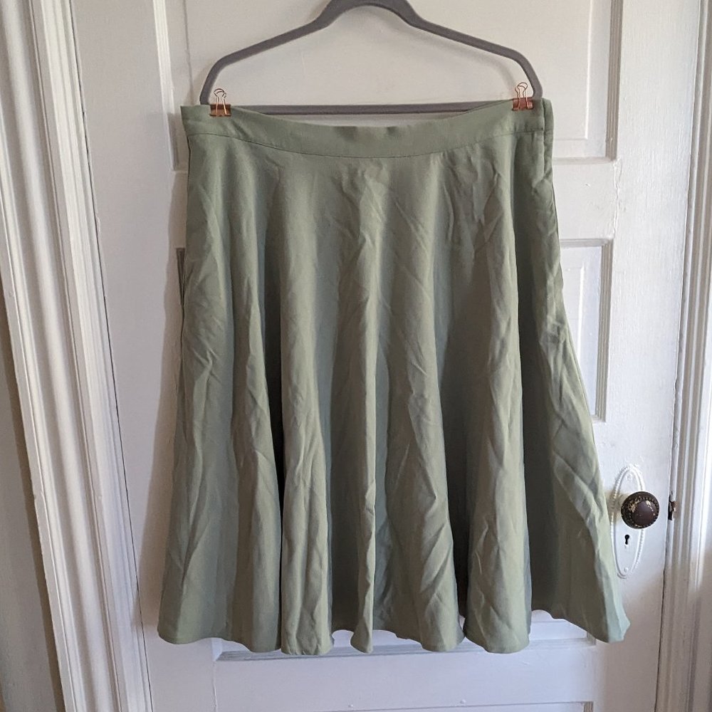 Modcloth Just This Sway A-Line Skirt